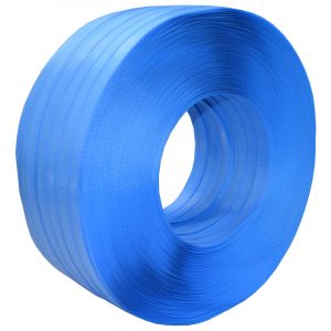 12mm x 1000m Plastic Hand Strap Blue Polypropylene Strapping