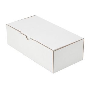 100pcs 240 x 125 x 75mm Diecut Mailing Box White