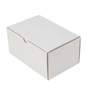 100pcs 150 X 100 X 75mm Diecut Mailing Box White