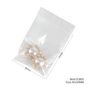 1000pcs 38mm x 50mm Resealable Ziplock Plastic Bags