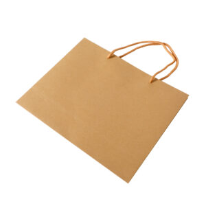 150pcs Kraft Paper Shopping Carry Bag 320x260 + 110mm