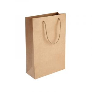 10-100 WHITE PAPER BAGS Kraft Paper Bags BulkS 5 Sizes Shopping Bag carry bag AU 