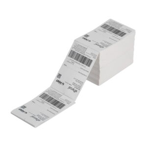 6 Packs Thermal Direct Fan-Fold Shipping Label 100x150mm 1000pcs/pack