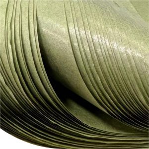 500 Sheets Acid Free Tissue Paper 500x750mm 17gsm Moss Green