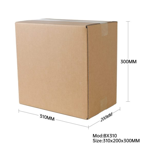 Regular Slotted 310x200x300mm Brown Mailing Box - 25 Boxes - Stanley ...