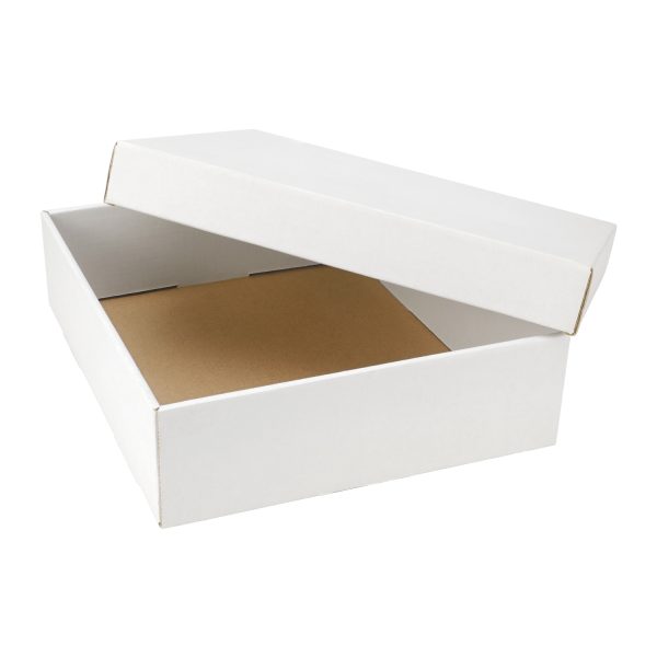 50 Sets 245 x 215 x 65mm White Gift Box