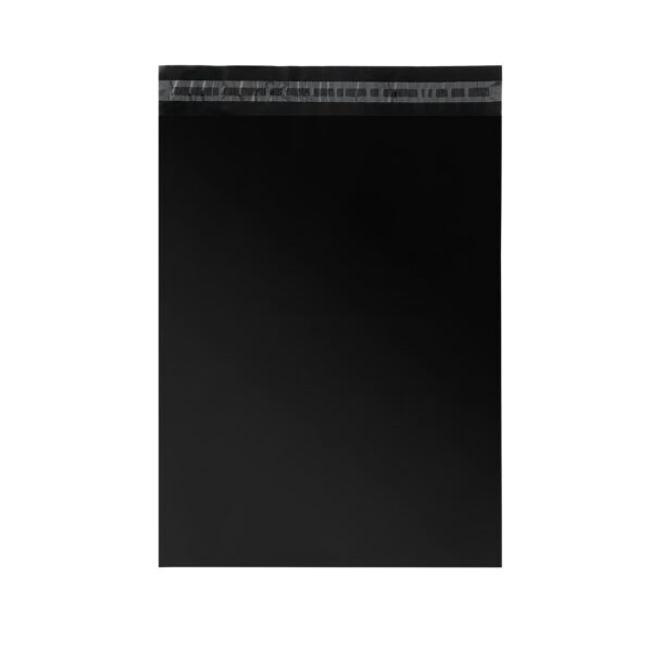 200pcs BLACK 600mm x 650mm Poly Mailing Bag Courier Satchel