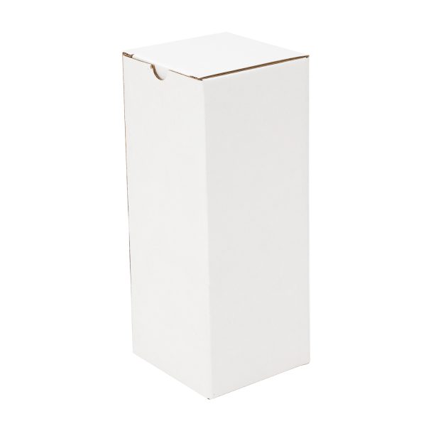 100pcs 80 x 80 x 200mm Candle Mailing Box White