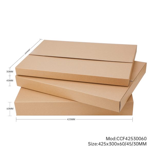 50pcs 425x300mm (Heights 60/45/30mm) Multi Crease Folder Box