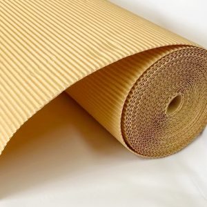 Corrugated Board Paper Roll 500MM X 5M Natural