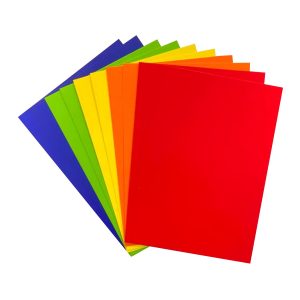 A4 Poster Board 400GSM 10 Sheets Assorted