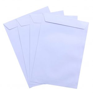 White envelope C4
