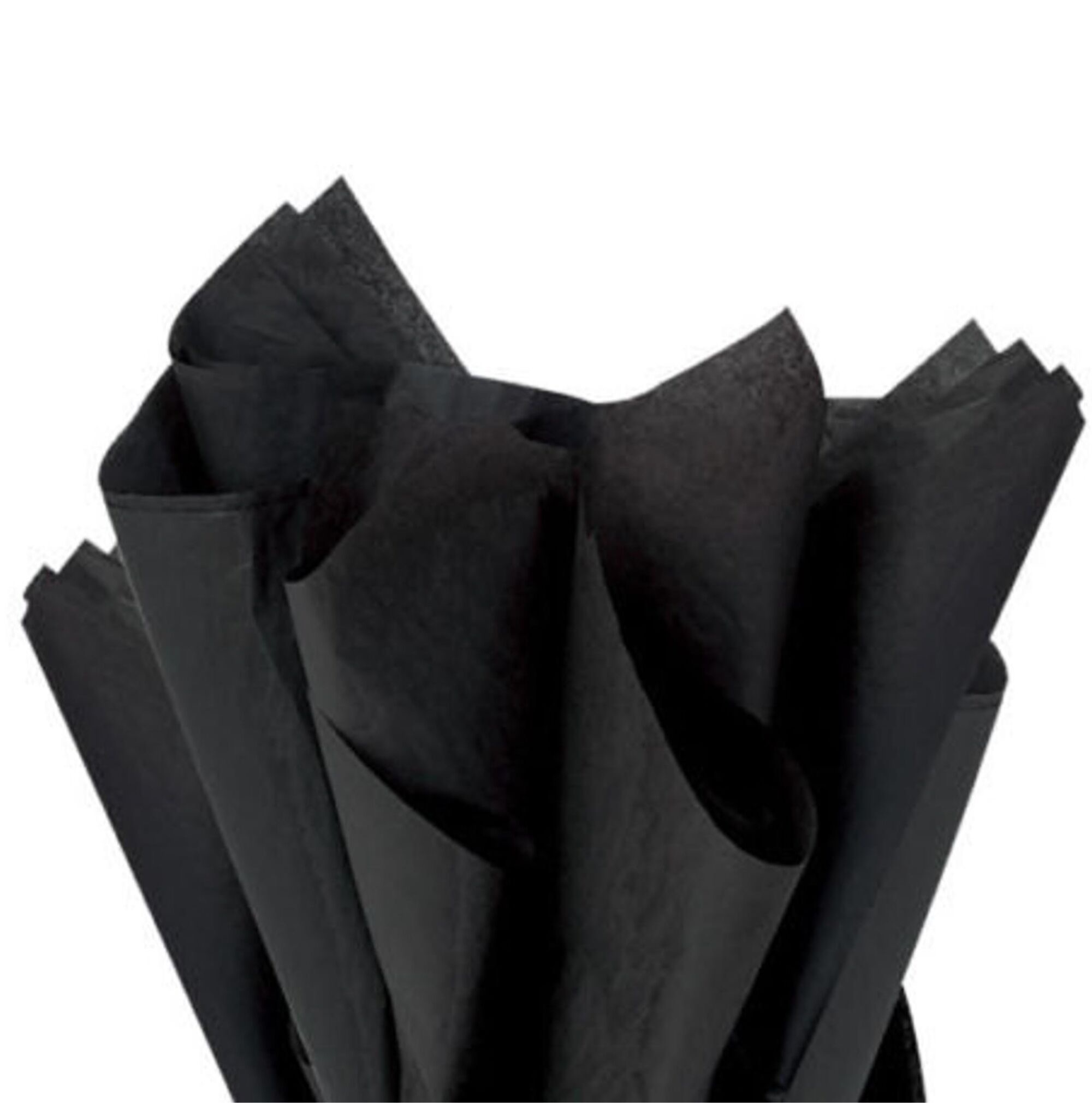 500 x Black Coloured Acid Free Tissue Paper 550mm x 750mm 
