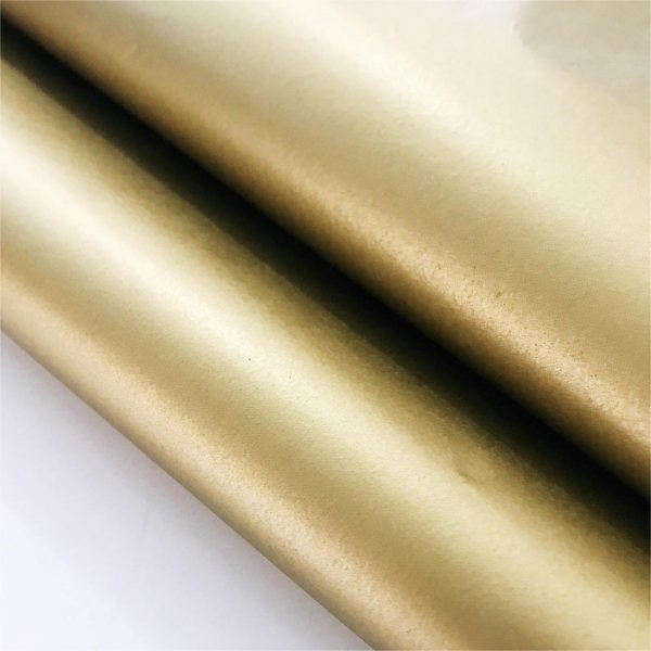 100 Sheets Metallic Gold Acid Free Tissue Paper 500x750mm 18gsm
