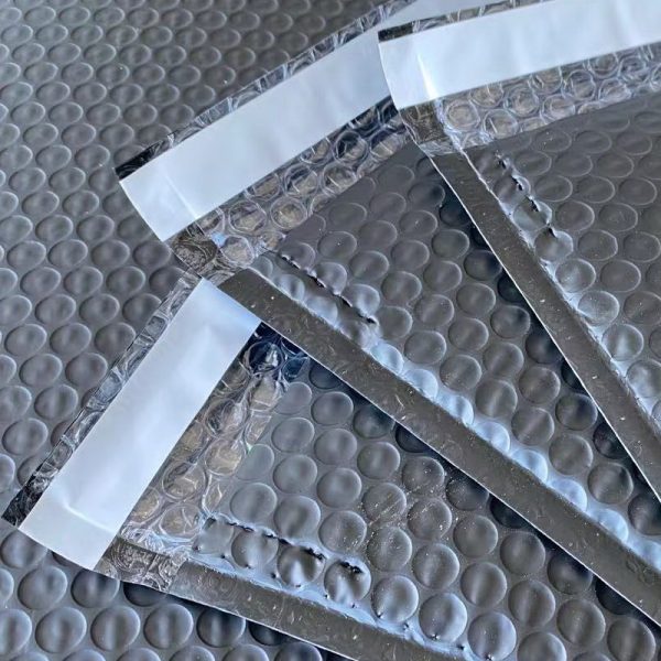 100pcs 345x390mm BLACK Bubble Padded Mailer Envelope Laminated Plastic Lined