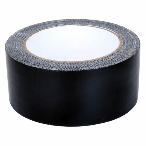 24 rolls Black Cloth Tape 48mm x 25m