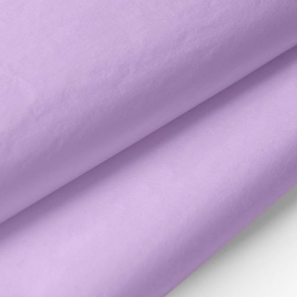 500 Sheets Acid Free Tissue Paper 500x750mm 17gsm Lilac