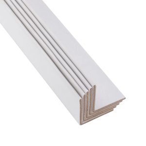Cardboard Corner Pallet edge Protectors 50x50x1000mm 25pcs/pack White
