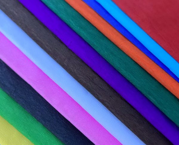 Rainbow Crepe Paper 500mmx2.5m Assorted Pack of 12 Sheets