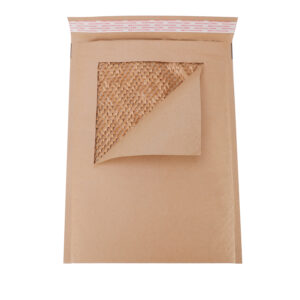 100pcs 265x380mm Honeycomb Padded Mailer Brown