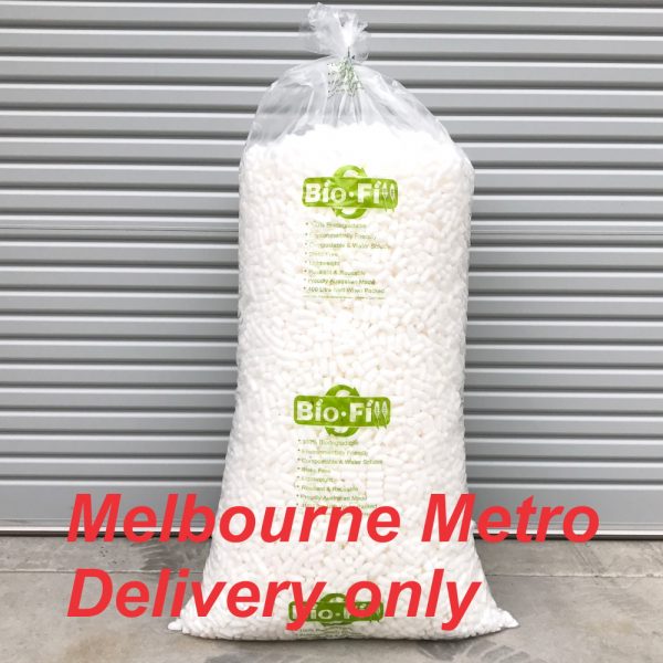 10 Bags 400 Litre Void Fill Peanuts BioFill Delivered Melbourne Metro only