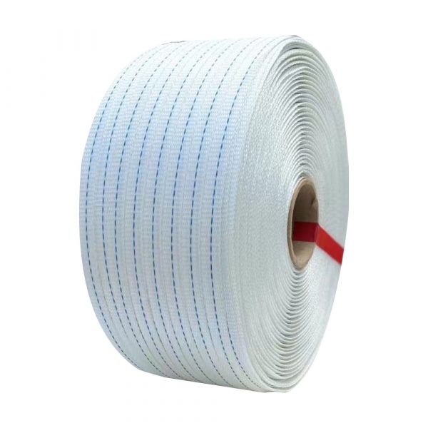 Poly Woven Strapping 16mm x 1000m 1x Blue Line