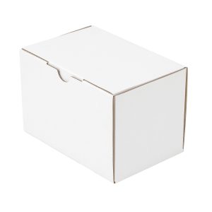 100pcs 150 X 100 X 100mm Diecut Mailing Box White