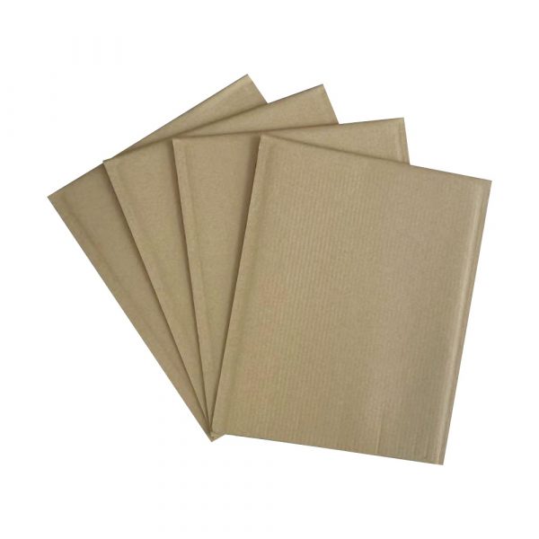 100pcs 215x280mm Corrugated Paper Mailer Brown
