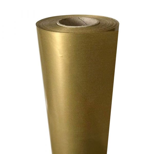 Wrapping Paper Roll 500mm X 60m GOLD 80GSM