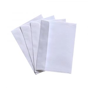 1000pcs C6 Wallet White Peel and Seal Envelope 114 x 162mm