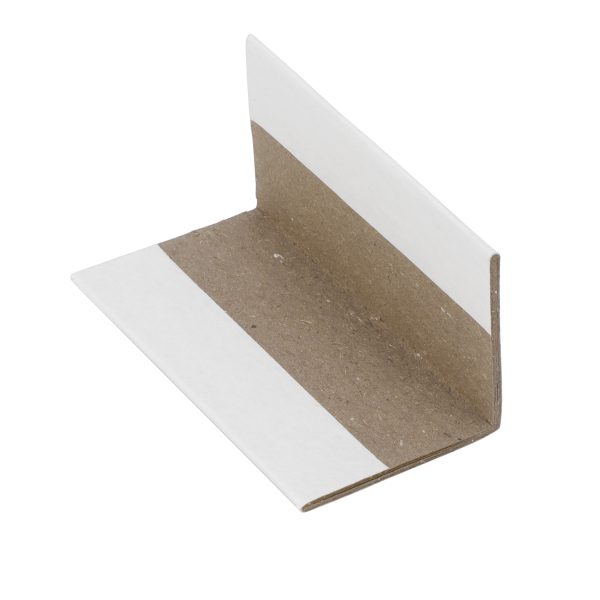 Cardboard Strapping Corner Protectors Guards 60x60x100mm 400pcs/pack White