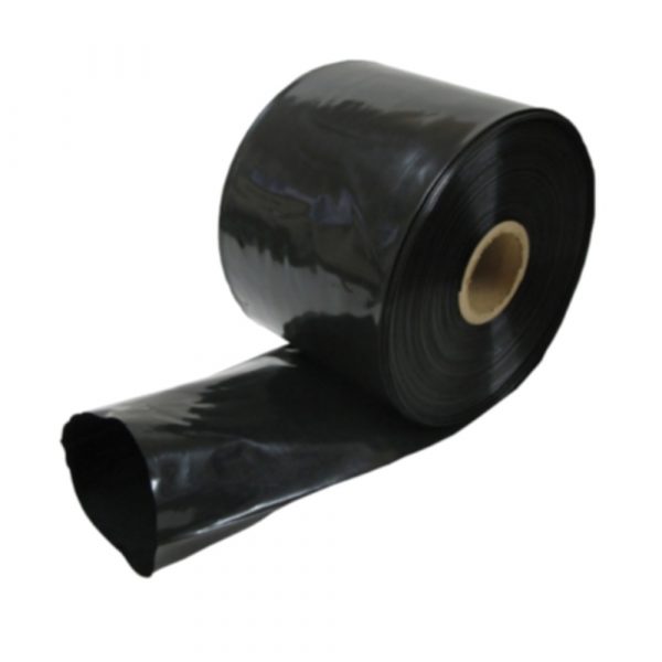 LayFlat Poly Tubing 250mm 100UM Black 7.5kg/roll