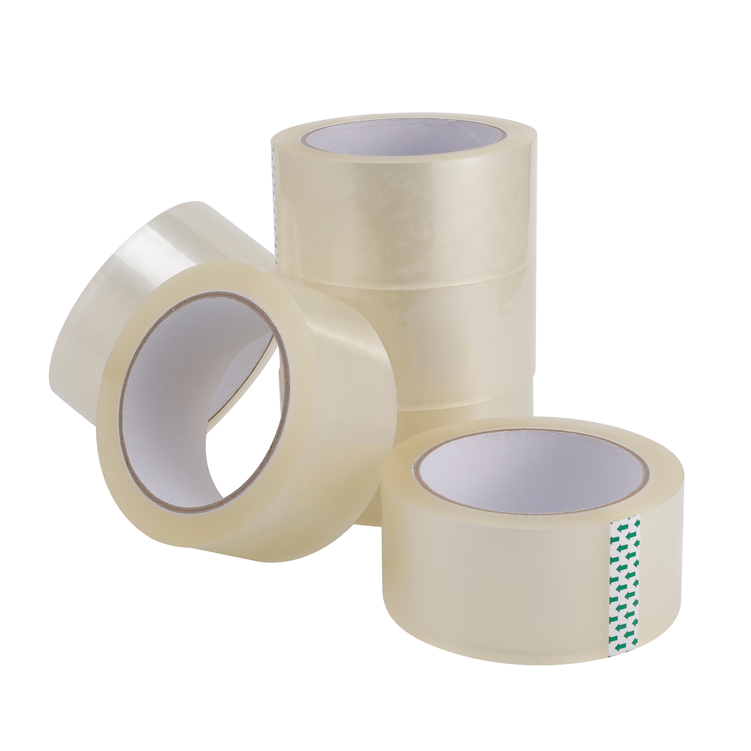 36 Rolls Adhesive Clear Packaging Sealing Tape 48mm x 75m