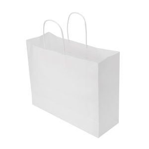 400pcs Kraft Paper Shopping Carry Bag 150×200 + 60mm