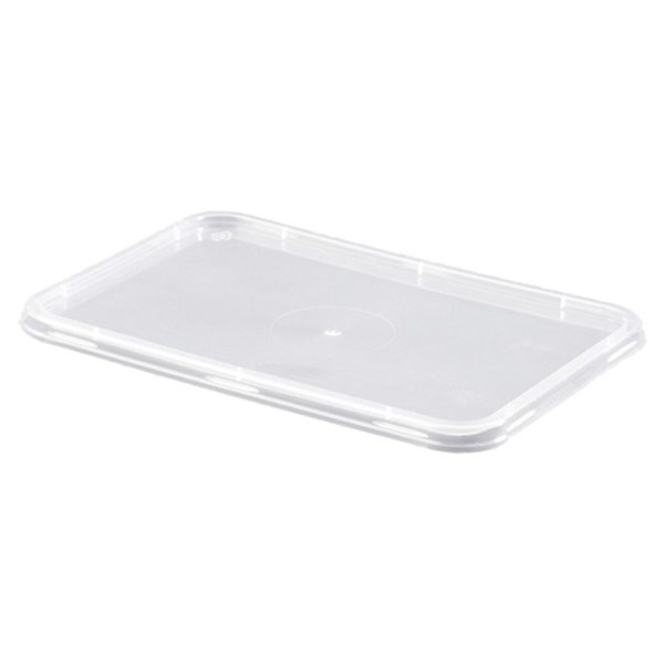 Rectangle Lids to Suit Containers(500-1000ML) 500/Carton