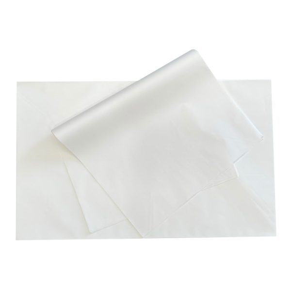 400 Sheets Bleached Greaseproof Paper 400x660mm 28GSM