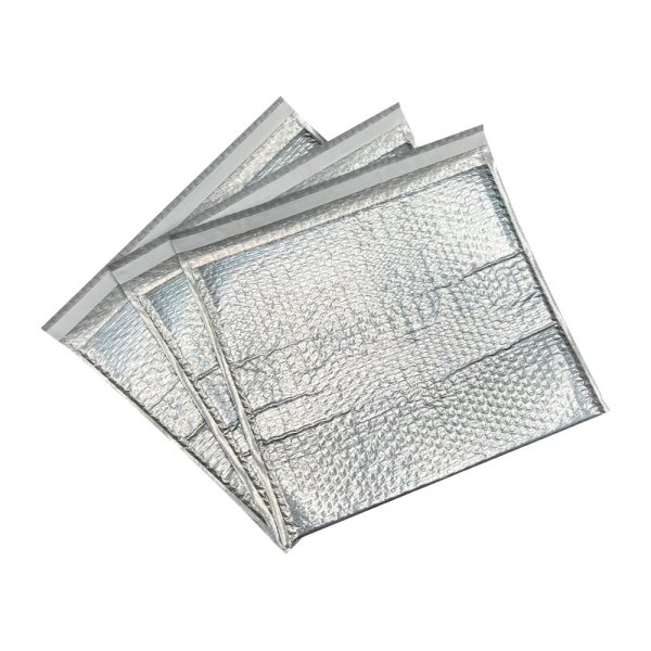 75pcs Foil Insulated Bubble Wrap Mailer Bags 350x400mm
