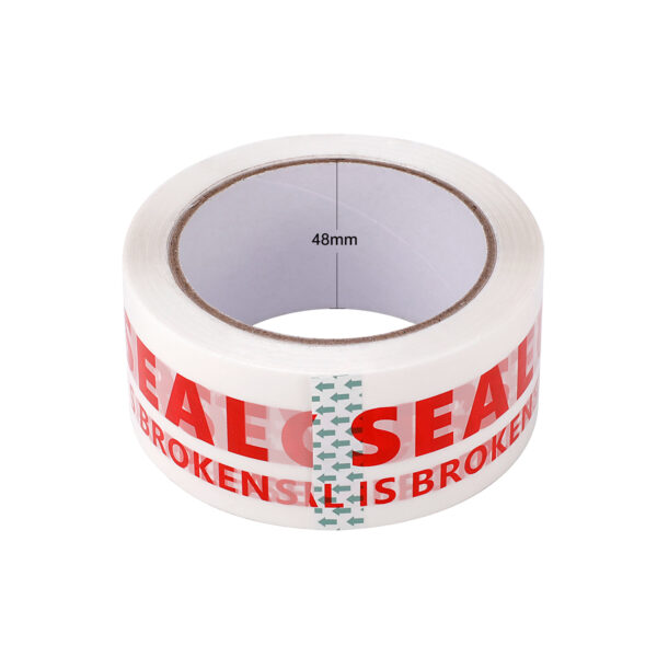 6 Rolls 48mm x 75m Security Seal Adhesive Warning Tape