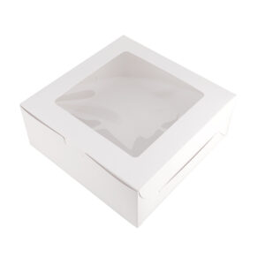 Patisserie Square Window Cake Box 12x12x6 inch