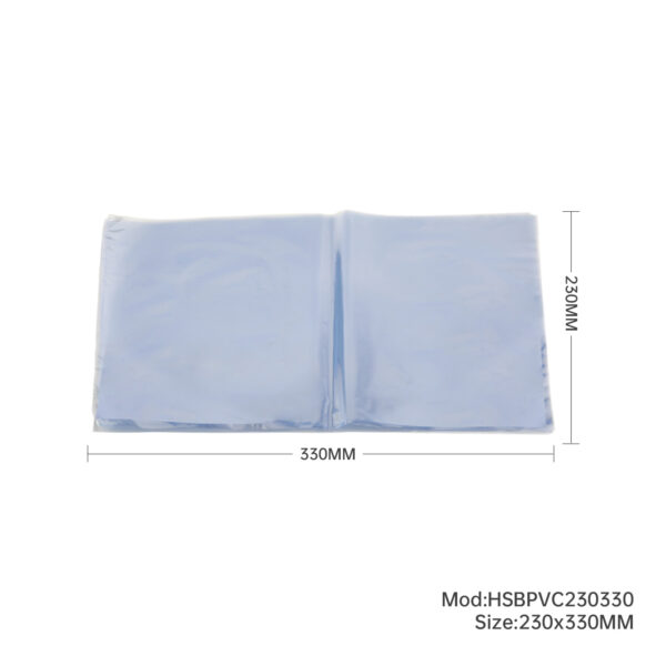 PVC Heat Shrink Bag 230x330mm 1000/Ctn