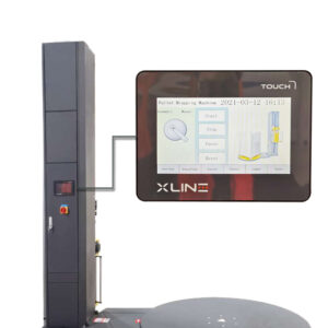 Automatic Pallet Wrapping Machine Power pre-stretch system