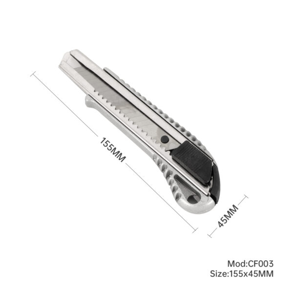 10pcs Metal Heavy Duty Safety Knife 18mm