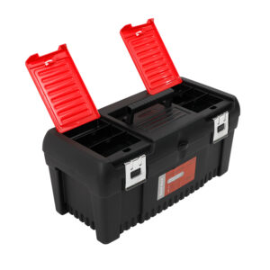 Plastic Tools Box with Metal Latches 420x330x105mm