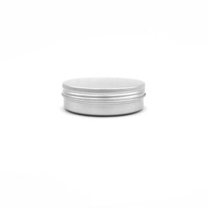 250ML Aluminium Tin Jar Base & Lid Screw Cap 100 per carton