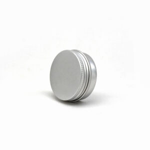 60ML Aluminium Tin Jar Base & Lid Screw Cap 100 per carton