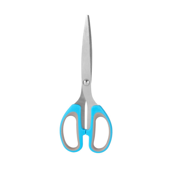 Blue Soft Grip 21cm Scissors 2.5mm Blade