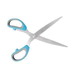 Blue Soft Grip 21cm Scissors 2.5mm Blade