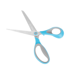 Blue Soft Grip 20.5cm Scissors 1.8mm Blade