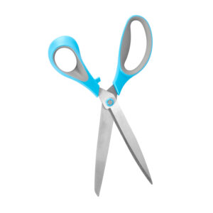 Blue Soft Grip 25.5cm Scissors 2.5mm Blade