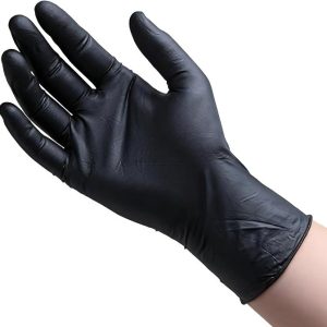 Black Nitro Powder Free Examination Nitrile Heavy Duty Gloves-SMALL 1000/ctn